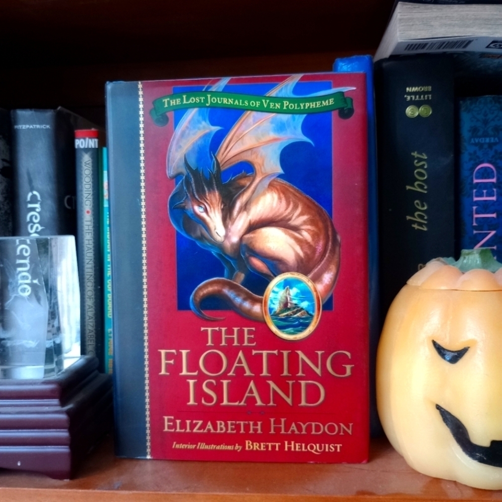 The Floating Island by Elizabeth Haydon - Red Cover
